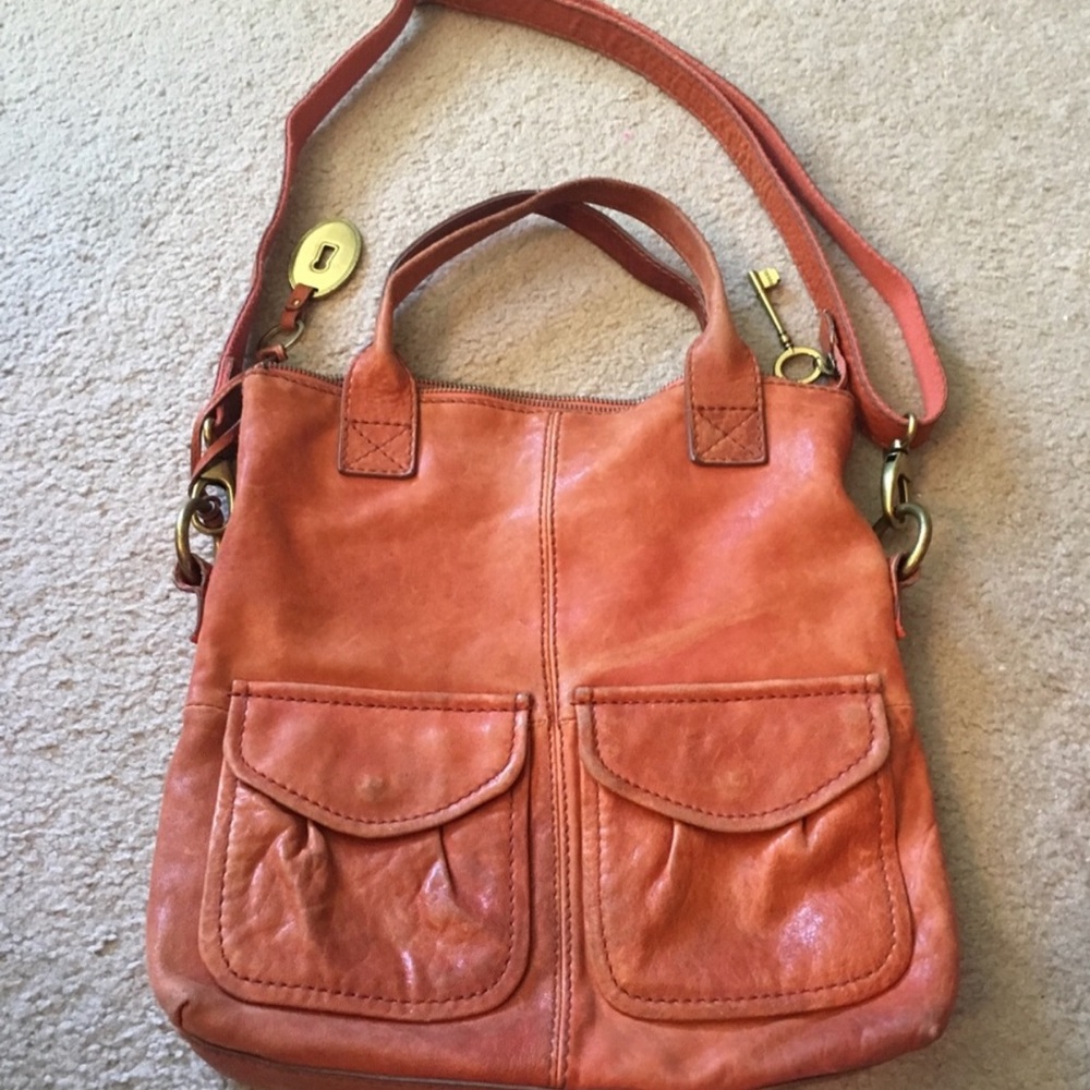 Fossil fold over cross-body and/or handbag